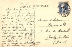 Brest - Le Chateau et la Semaphore - CPA