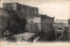 Brest - the Castle and the Keep - CPA