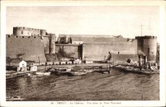 Brest - Le Chateau - Vue prise du Pont National - CPA 