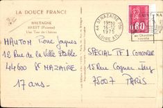 Brest - Une Tour du Chateau - CPA 