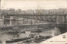 Brest - the Large Open Bridge Boats - CPA