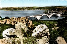 CPA Brest Le Pont Albert Louppe ou Sur l Elorn