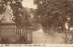 CPA Brest Le coursd Dajot The Dajot Public Walk