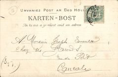 CPA Sainte Anne Interior Auray of the Basilica the Master Furnace bridge Sculpture of Falguiere Organ