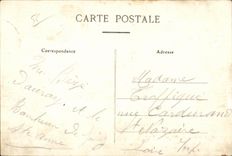 CPA Between Anne and Auray Road of Treauray the Travelling Rock Children