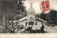 Sainte Anne Auray - To lunch on Bleaches on grass - CPA