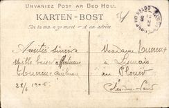 Sainte Anne Auray - Interior of the Basilica Organ - CPA