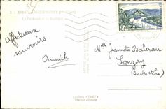 Sainte Anne Auray - the Fountain and the Basilica - CPA