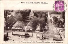 Sainte Anne Auray - Panoramic View on Scala Sancta - CPA