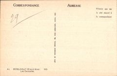 Huelgoat - the Cascade - CPA
