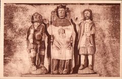 Huelgoat - Statue of Saint Yves - CPA