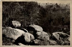 Huelgoat - Rocks of the Fountain of the Virgin - CPA