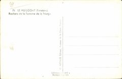 Huelgoat - Rocks of the Fountain of the Virgin - CPA