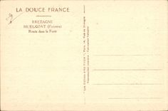 Huelgoat - Road in the forest - CPA