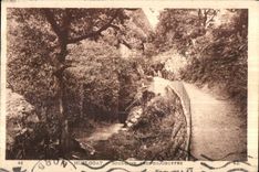 Huelgoat - Under wood close to the Pit - CPA