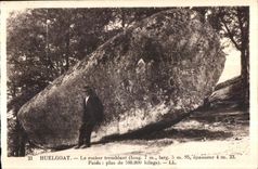 Huelgoat - the Trembling Rock - CPA