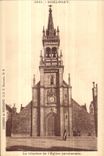 Huelgoat - the Bell-tower of Church - CPA