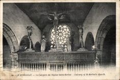 Huelgoat - the Martyrdom of Church Saint Herbot - CPA