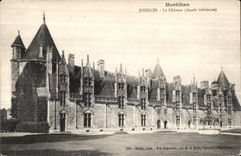 CPA Morblhan Josselin el castillo (ataque frontal interior)