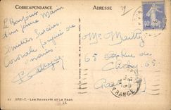 CPA Brest Les Remparts Et la Rade