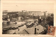 CPA Brest Le Grand Pont et le Chateau