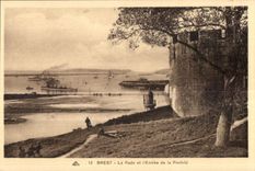 CPA Brest La Rade et L Entree de la Penfeld