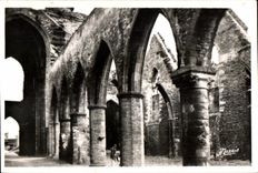 CPA Brest and its Surroundings Ruins of Abbey Point Mathieu Saint
