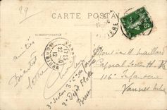 CPA Brest the Castle seen of the Roads