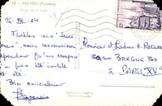 CPA Beg Meil (Finistere) Beach of the Hold