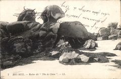 CPA Beg Meil Rocher says Tete of Dog