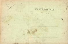 CPA Brittany Finistere Environs Audierne Baie of Do not trespass of Van