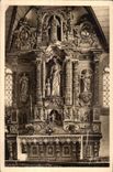 CPA Guimilau (Finistere) Interieur de l eglise Autel de Saint Joseph