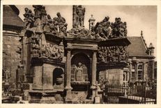 CPA Guimilau (Finistere) La Douce France Bretagne Le Calvaire