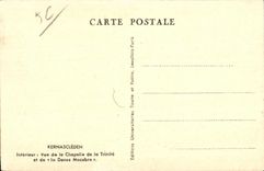 CPA Interior Kernascleden Seen of the Vault of the Trinity and the Macabre Dance