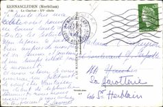 CPA Kernascleden (Morbihan) Bell-tower XV century