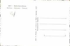 CPSM Sainte Anne d Auray Basilique Monument Fontaine