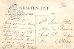 CPA Sainte Anne auray Scala Sancta Folklore Brittany Costume