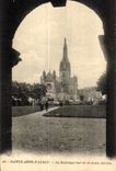 CPA Sainte Anne Auray the Basilica seen of Scala Sancta