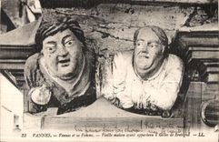 CPA Vannes Agil Vannes y su casa vieja de la esposa que pertenecen de Bretana