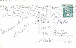 Potche de CPA Vannes de las piedras de afilar del santo de la catedral