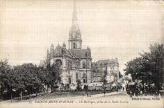 CPA Sainte Anne Auray the Basilica taken of Scala Sancta