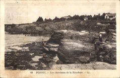 CPA Pornic chimneys of Birochere