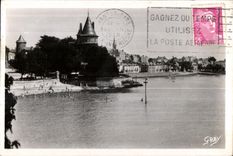 CPA Pornic (LI) the Beach of the Castle