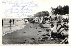 CPA St Brevin les Pins (L -Inf ) La Plage Maree Montante