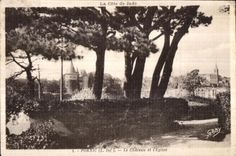 CPA Pornic (Inf) the Castle St Church