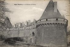 CPA Pontivy the Castle of Rohan