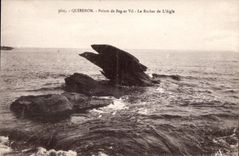 CPA Quiberon Pointe de Beg et Vil Le Rocher de L Aigle