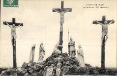 CPA Pontchateau the Martyrdom (XII Station)
