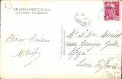 CPA Martyrdom of Pontchateau the Martyrdom View