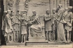 CPA Calvaire of PontChateau Station Jesus is condomne died